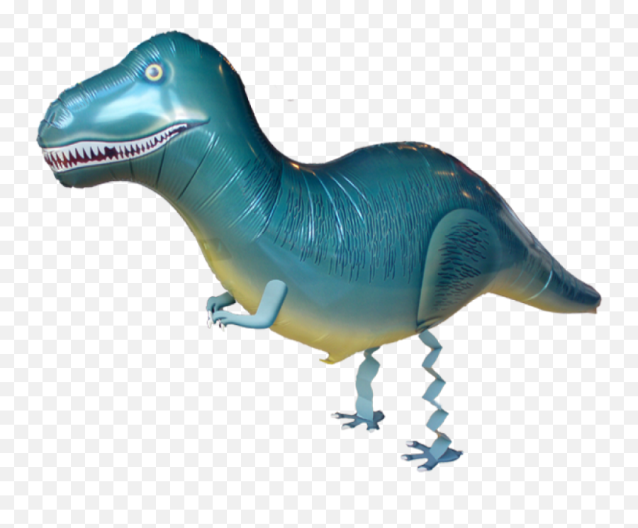 Folienballon Dinosaurier - Tyrannosaurus Rex Airwalker 75 Cm Airwalker Dinosaurier Emoji,Brontosaurus Emoji
