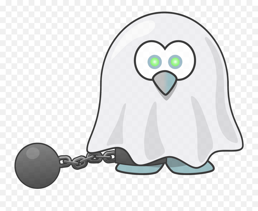 Ghost Of A Penguin Clipart Free Download Transparent Png - Penguin Ghost Emoji,Ghost Emoji Hat