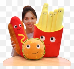 Ready To Ship Amusing Plush Toys Cute Fast Food Hamburger Chips Hot Dog Boba Tea Ice Cream Soft Toys - Buy Fast Food Soft Toyhamburger Plush Soft Toys Food Emoji,Emoji Soft Toys