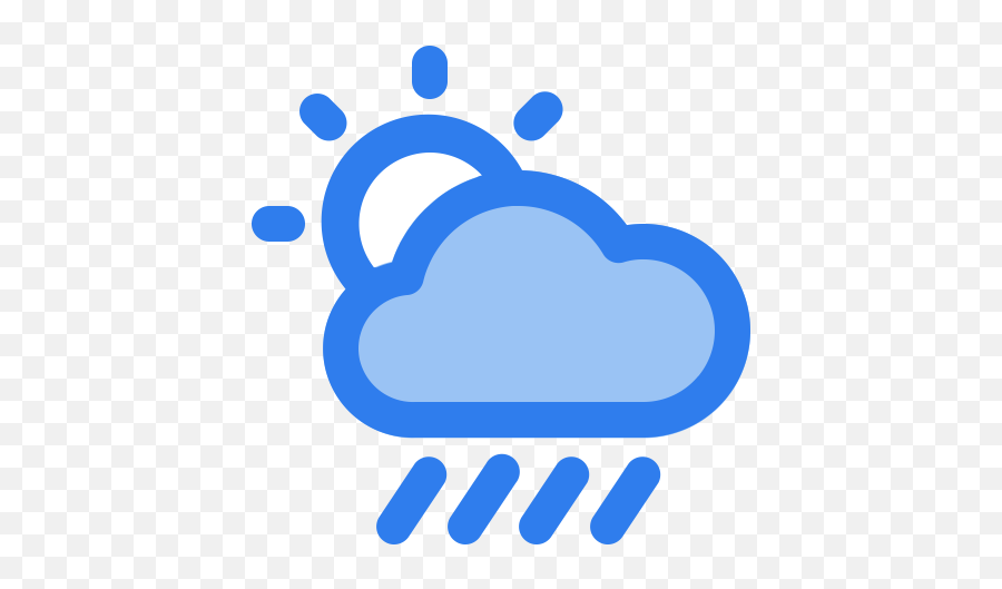 Cloud Rain Rainy Sun Sunny Water - Solution Lamp Emoji,Rain Emoticon Text