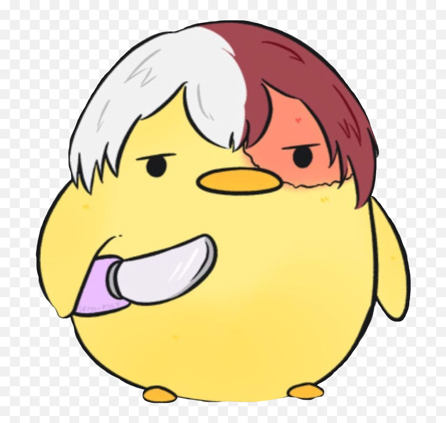 Todoroki Shoto Todorokishoto Sticker - Todoroki Duck Emoji,Todoroki Emoji