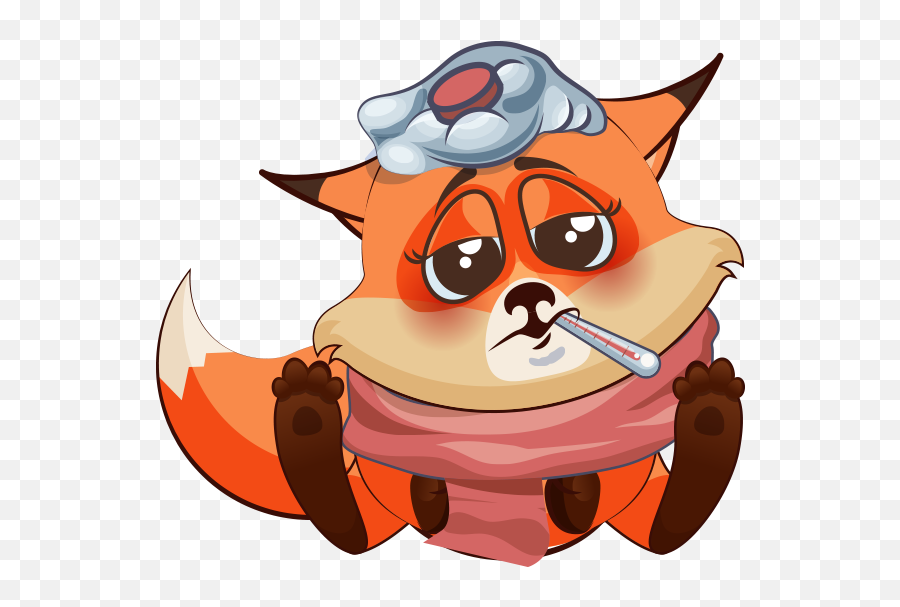 Fox Fun Emoji - Stickers By Sumair Jawaid Fictional Character,Fox Emoji Transparent