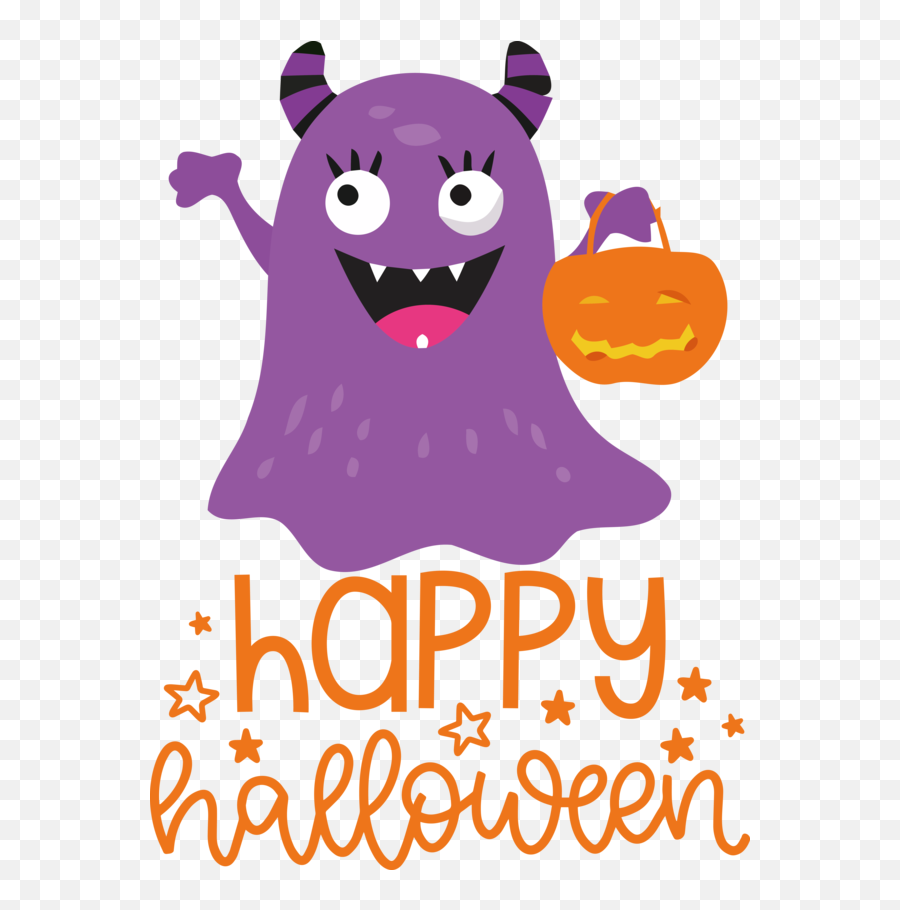 Halloween Cartoon Line Text For Happy Halloween For - Happy Emoji,Witch Emoticon Text
