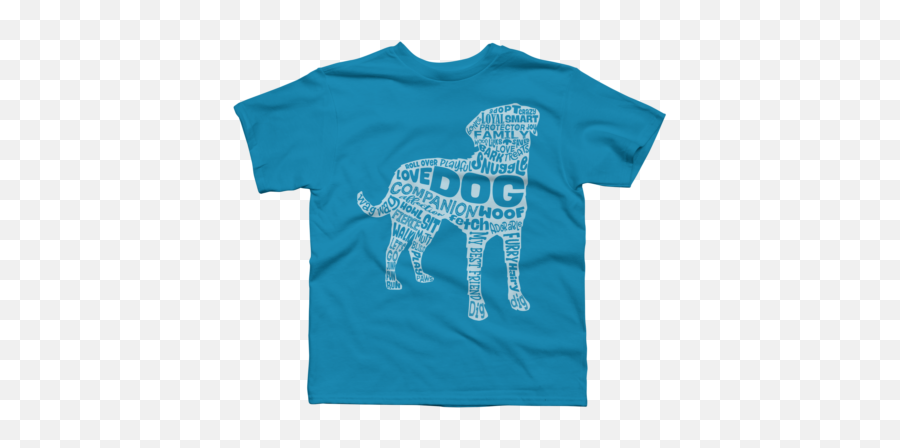 Dog Boyu0027s T - Shirts Design By Humans Short Sleeve Emoji,Boys Emoji Tshirts