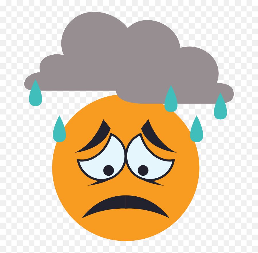 Depresión El Monstruo Que Viene A Verme Noticias De - Depressed Face Cartoon Emoji,Fuente Emoji
