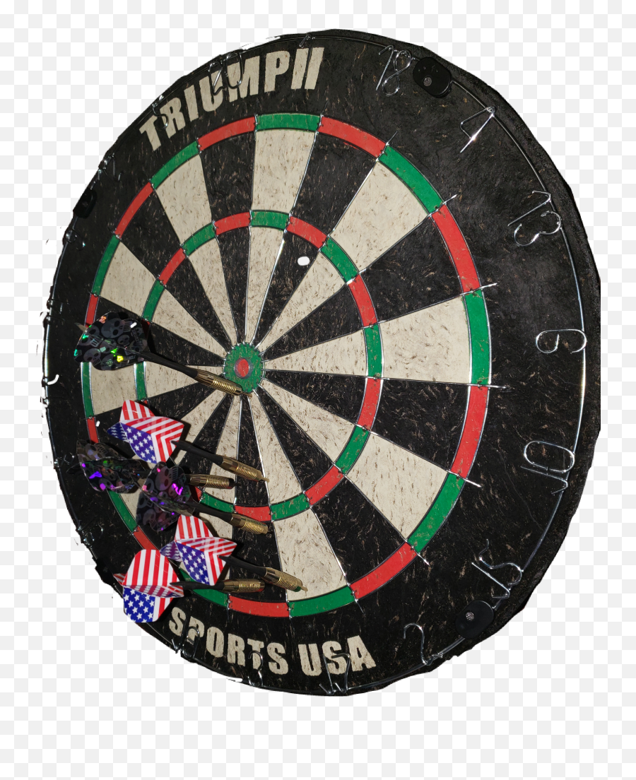 Dart Board Sticker - Dead Stroke Dartboard Emoji,Darts Emoji