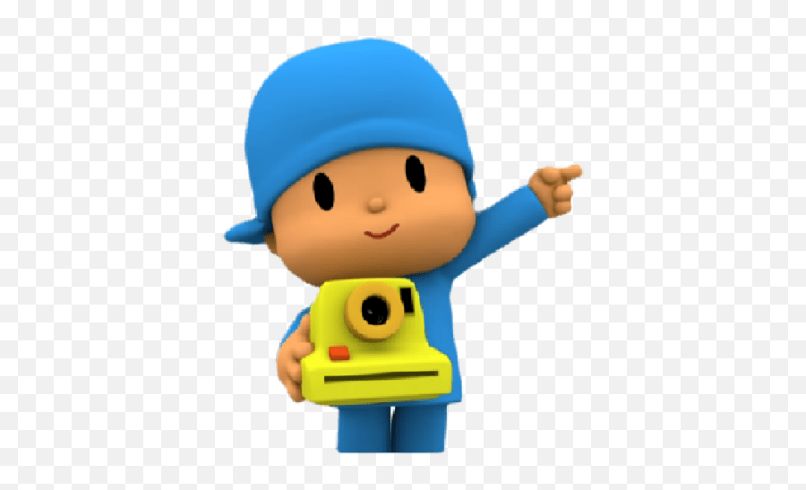 Pocoyo Camara - Fictional Character Emoji,Emoticon Tirando Beso