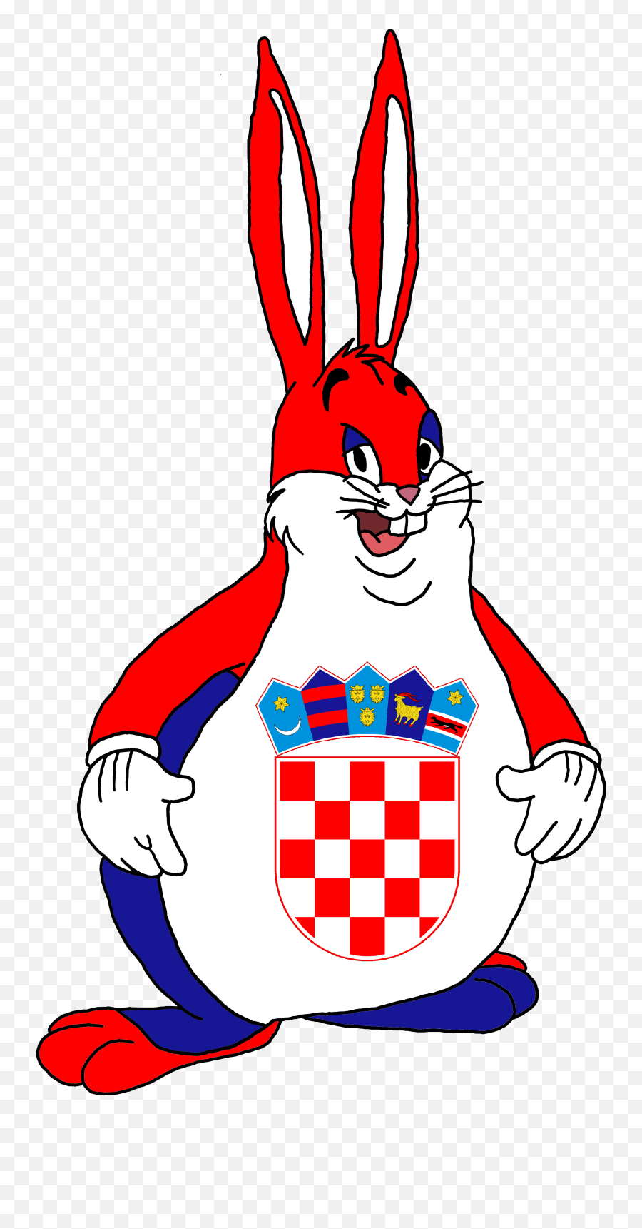 My Edit Of Croatian Big Chungus - Big Chungus Emoji,Big Chungus Emoticon