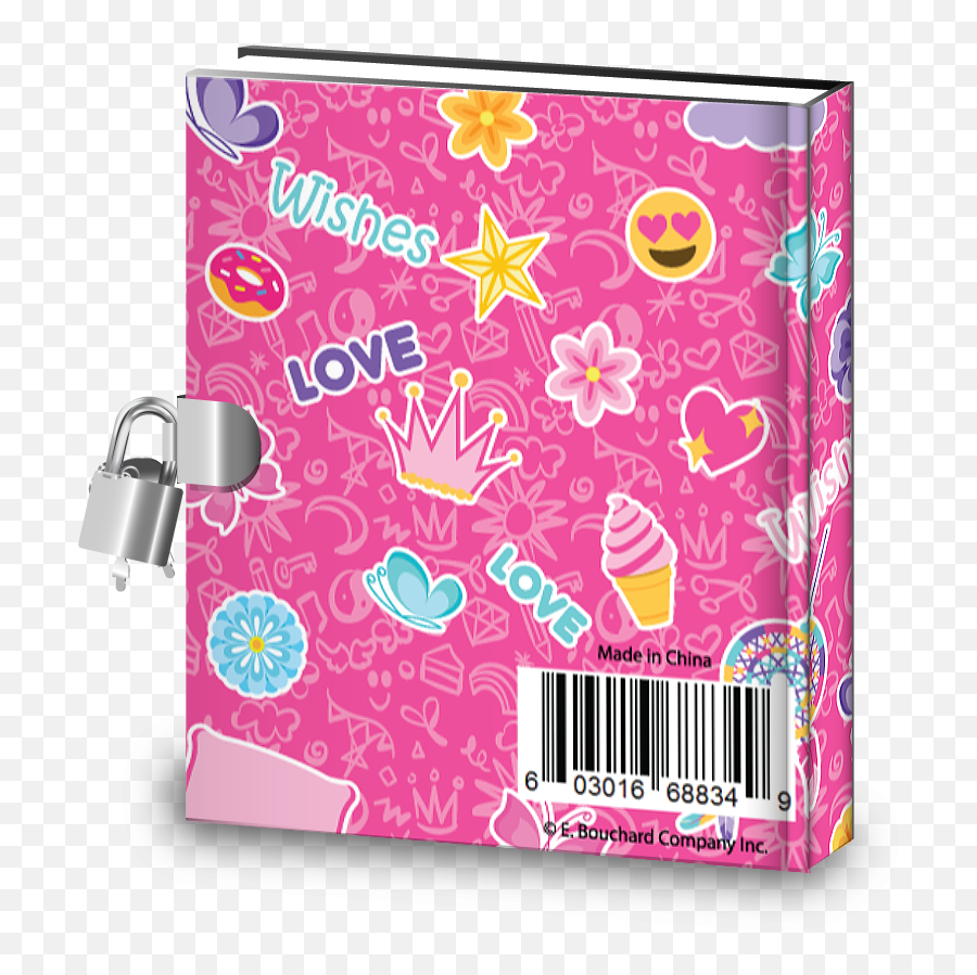 Gift Idea Girl Dream Catcher Kids Diary With Lock - Girly Emoji,Emoji Pgoto Booth Ideas