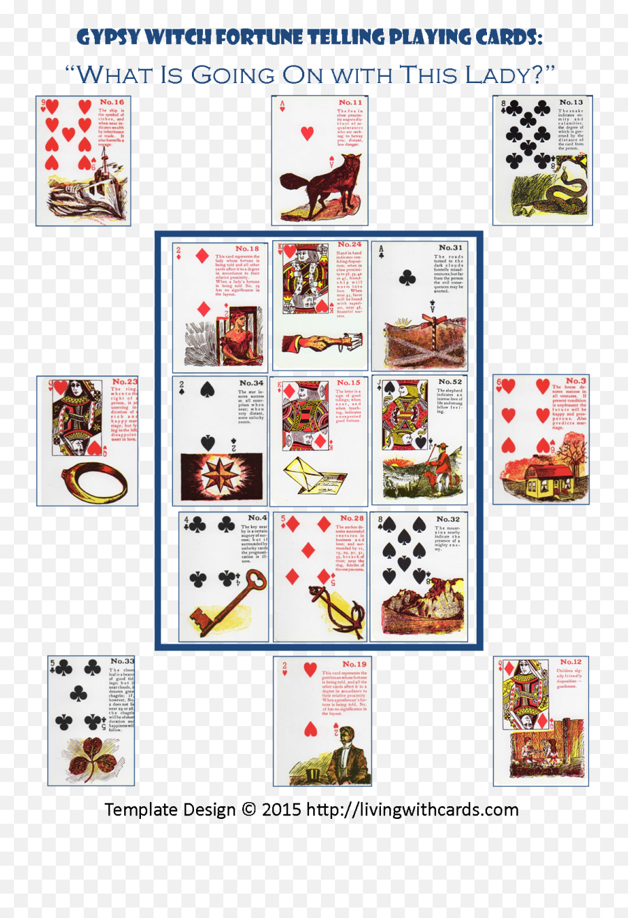 November 2015 Living With Cards - Gypsy Witch Short Readings Emoji,Emotion Playing Cards Free Download