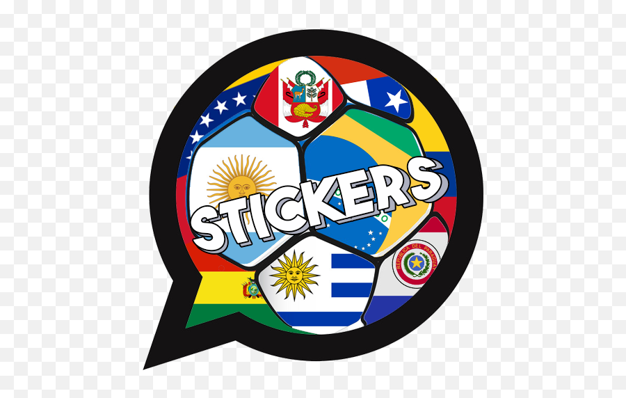 Stickers De Fútbol Sudamericano Para - Art Emoji,Emojis De Ldu