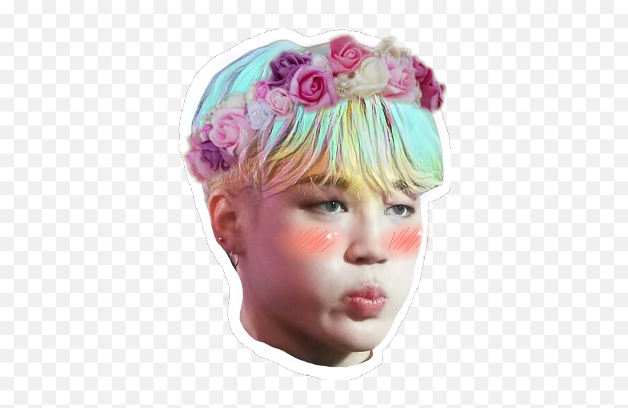 Kpop Stickers Bts Ezu Photo Mobile - Transparent Bts Jimin Stickers Emoji,Yeontan Emoticon