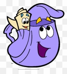 Travel Bug Dog Tag - Mochila Dora La Exploradora Dibujo Emoji,Emoticon Perdido Con Mochila