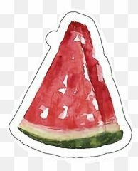 Sandia Acuarela Sticker By Mimusa - Watermelon Emoji,Acuarela Emojis
