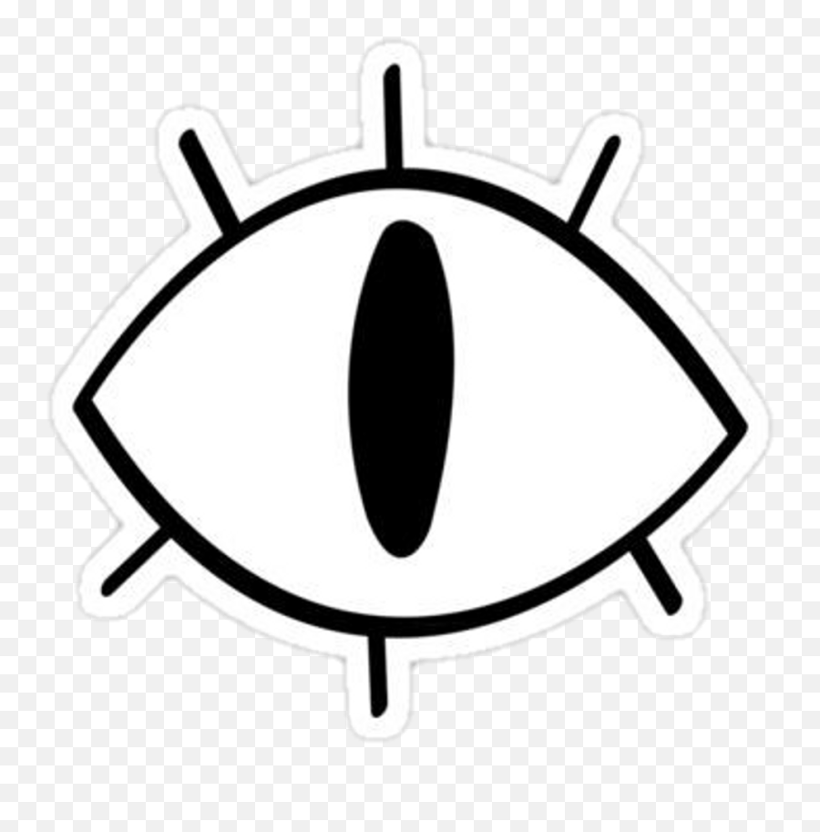 Eye Bill Billcipher Gravityfalls Aesthetic Tumblr - Bill Cipher Eye Emoji,Gravity Falls Emojis