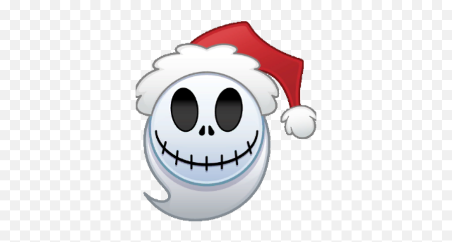 Santa Jack - Disney Emoji Jack Skellington,Approve Santa Emoticon