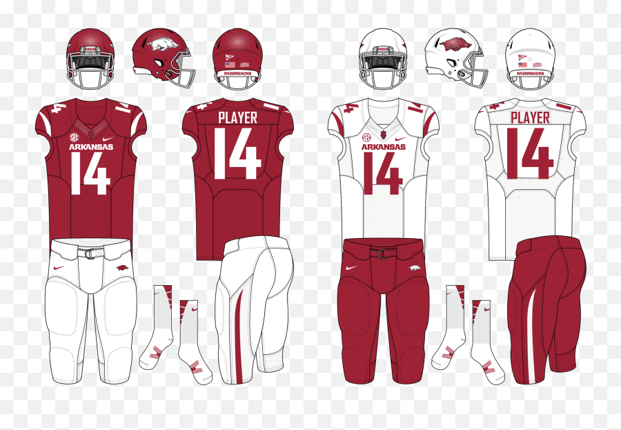 2018 Arkansas Razorbacks Football Team - Michigan State Football Jersey Concept Emoji,How Do I Make An Arkansas Razorbazk Emoticon