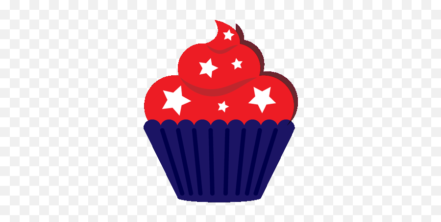 Top Cup Cakes Stickers For Android - Red Cupcake Gif Emoji,Where To Buy Emoji Cupcakes