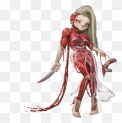 Ms - Demon Emoji,Guess Up Emoji Lady In Red Dress And A Queen