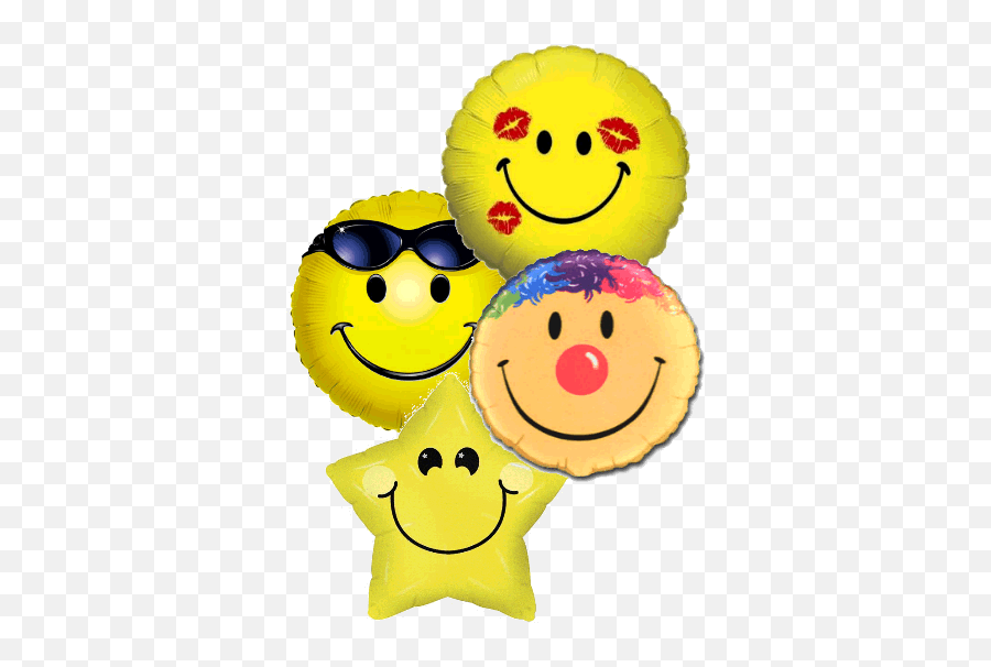 Smileys - Caritas Felices De Niños Emoji,Bouquet Of Flowers Emoticon