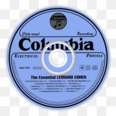 Leonard Cohen - Optical Disc Emoji,Burlesque Emoticons