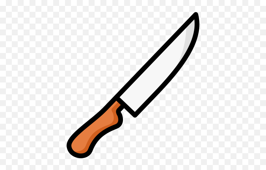 Kitchen Utensils Knife Free Icon Of - Collectible Knife Emoji,Killing People Emoticon Knife