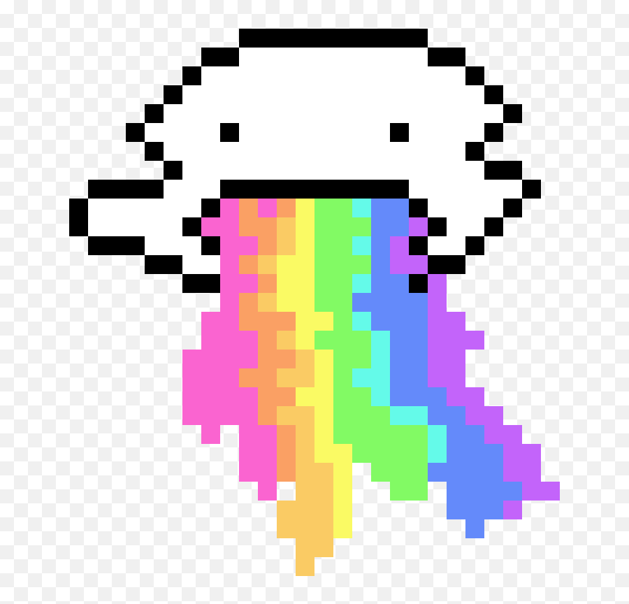Nuage Png - Kyla Nuage Transparent Rainbow Blob Gif Wall Hanging Cross Stitch Emoji,Animated Blob Emojis