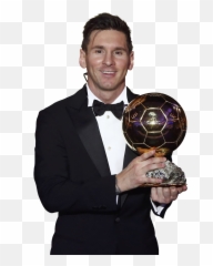 Download Fifa Ballon World Cup Messi National Football - Messi With Ballon Dor Png Emoji,Emoticon Balon De Baloncesto