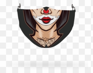 Joker Clown Pattern Face Covering Print 2 - For Adult Emoji,Joker Movie Emoticons