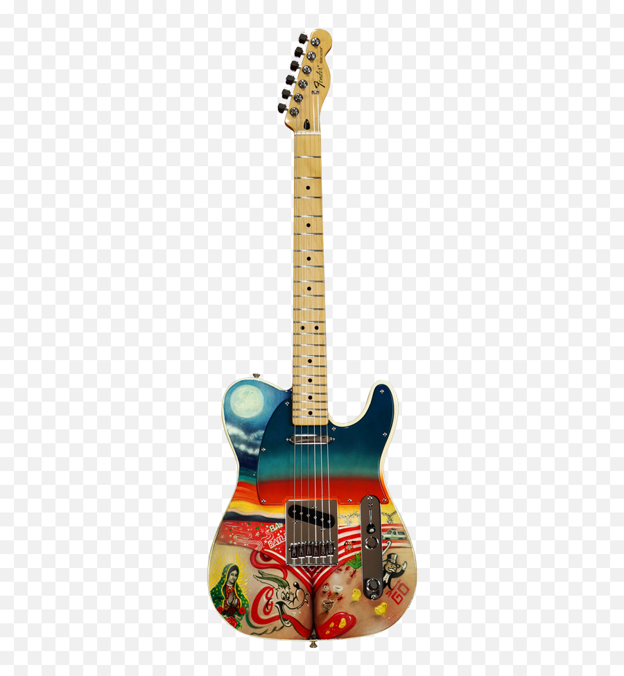 Cheech Marins Blazing Chicano Guitars - Ernie Ball Music Man Jp15 Emoji,Guitars Display Emotion