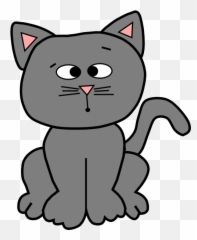 Clipart Cat Guilty Clipart Cat Guilty - Clip Art Of Angry Cat Emoji,Grey Cat Emoji