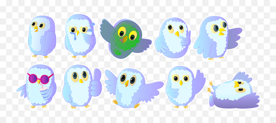 Free Photo Owl Beak Predator Bird Owls Emoji,Owl Emotion Vectors