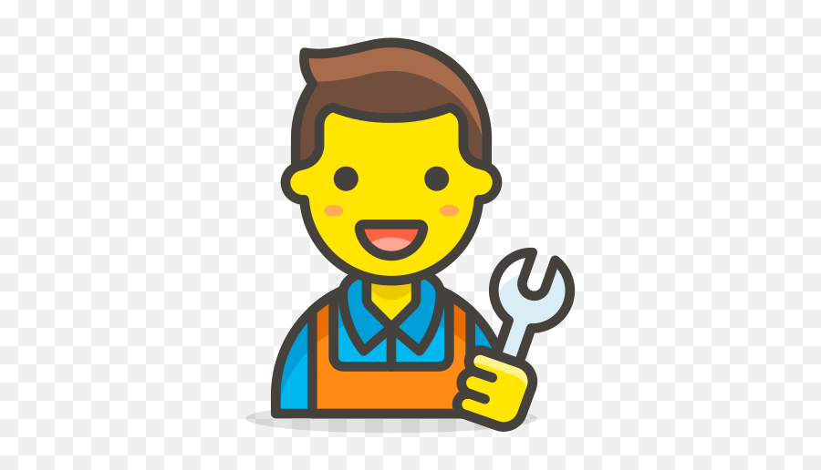 Icono Hombre Mecánico Gratis De 780 Free Vector Emoji,Emoticon De Brazo Fuerte Para Facebook