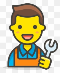 Icono Hombre Mecánico Gratis De 780 Free Vector Emoji,Emoticon De Brazo Fuerte Para Facebook