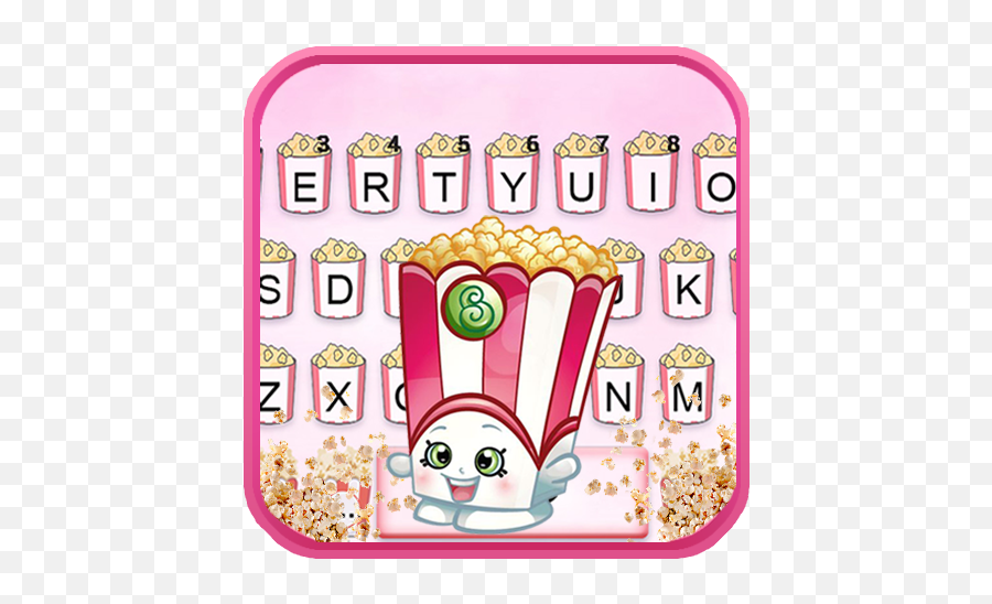 Cute Popcorn Keyboard Theme U2013 Apps On Google Play - Maddox Square Park Emoji,Lion Emoji Copy And Paste