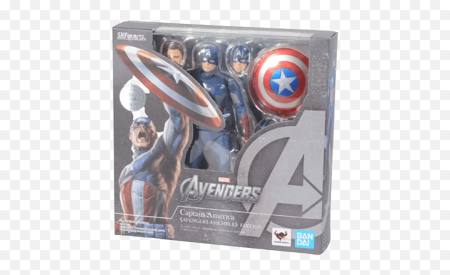 Shfiguarts Captain America - Avengers Assemble Edition Battle Damaged Bandai Tamashii Nations Sh Figarts Captain America Emoji,Kamen Rider Decade Violent Emotion Figuarts