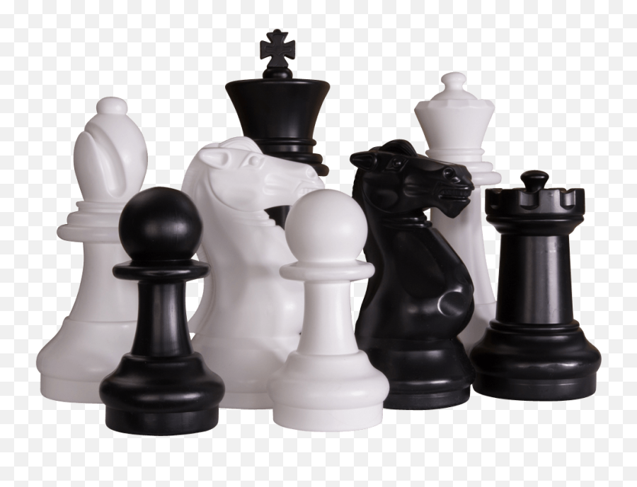 Megachess 16 Inch Plastic Giant Chess Set - Giant Chess Pieces Emoji,Chess Is Easy Its Emotions