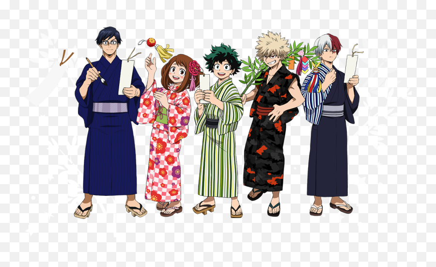 Hobbies - My Hero Academia Official Art Kimono Emoji,Sexy Blonde Emotion Sim3