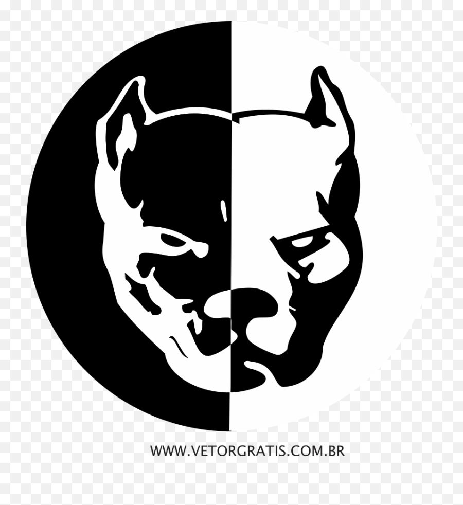 American Pit Bull Terrier Png Download - Transparent American Bully Logo Emoji,Bull Terrier Emojis