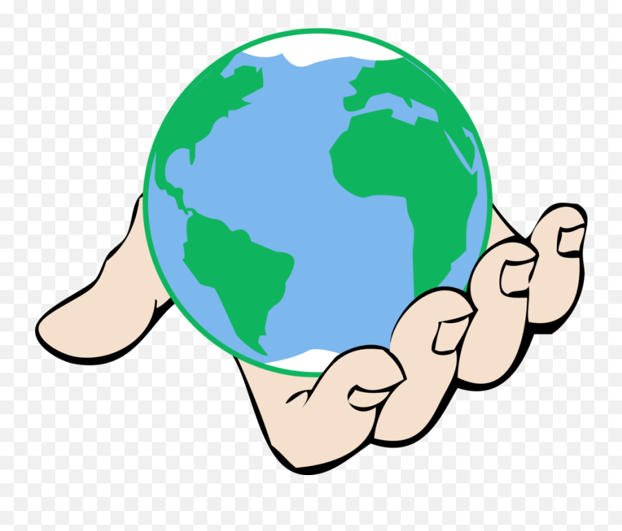 Human Behaviorareaglobe - World In Hand Cartoon Clipart Emoji,Emotion Shake Hand