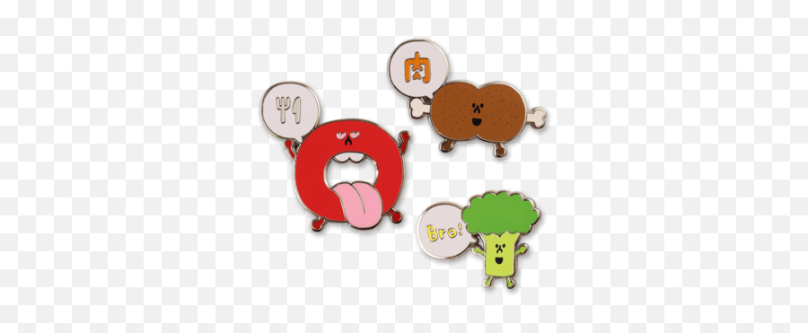 Lapel Pins - Happy Emoji,Enamel Squared Cool Emoji Pins