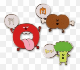 Lapel Pins - Happy Emoji,Enamel Squared Cool Emoji Pins