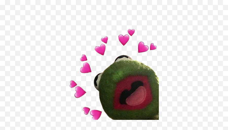 Pin - Kermit The Frog Hearts Png Emoji,Geart Emojis Meme Kermit
