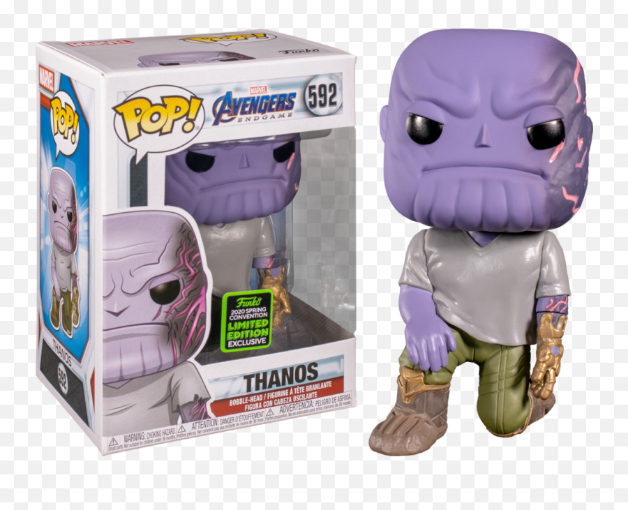 Funko Pop Avengers 4 Endgame - Thanos With Detachable Arm Emoji,Funko Marvel Hulk Emojis