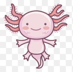 Cute Axolotl Character Transparent Png U0026 Svg Vector Emoji,Moving Emoticon Penguin Cartoon Characters