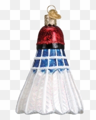 Old World Christmas Badminton Birdie - Badminton Ornaments Emoji,Badminton Emoji