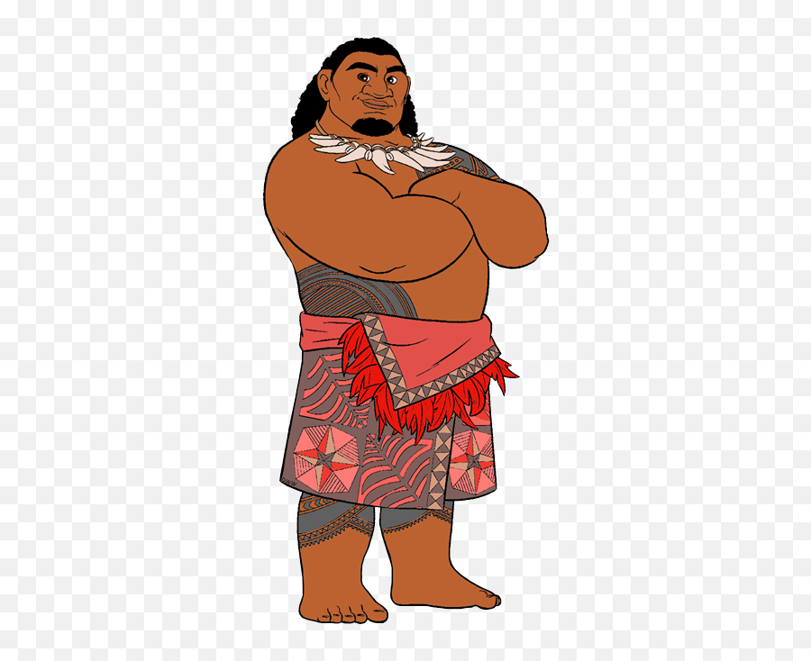 Dancing Chief Tui - Chief Tui Moana Emoji,Moana Emoji