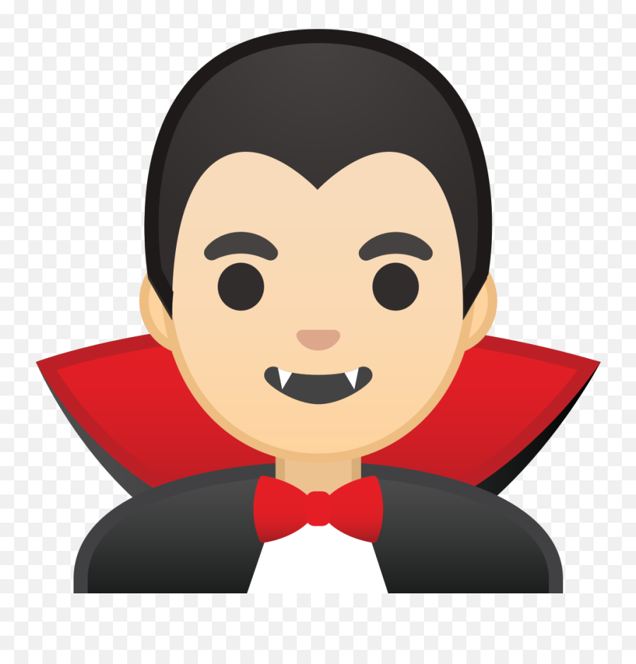 Man Vampire Light Skin Tone Icon Noto Emoji People Stories,Red Bow Emoticon Pixel