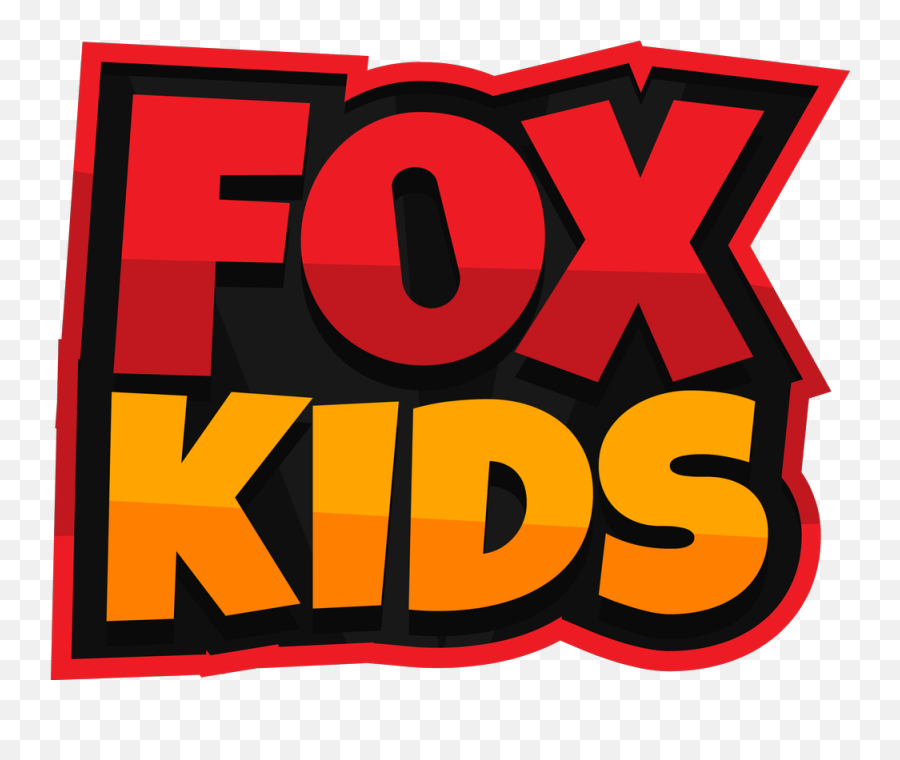 Fox Kids - Transparent Fox Kids Logo Emoji,Fox Emoticon Text
