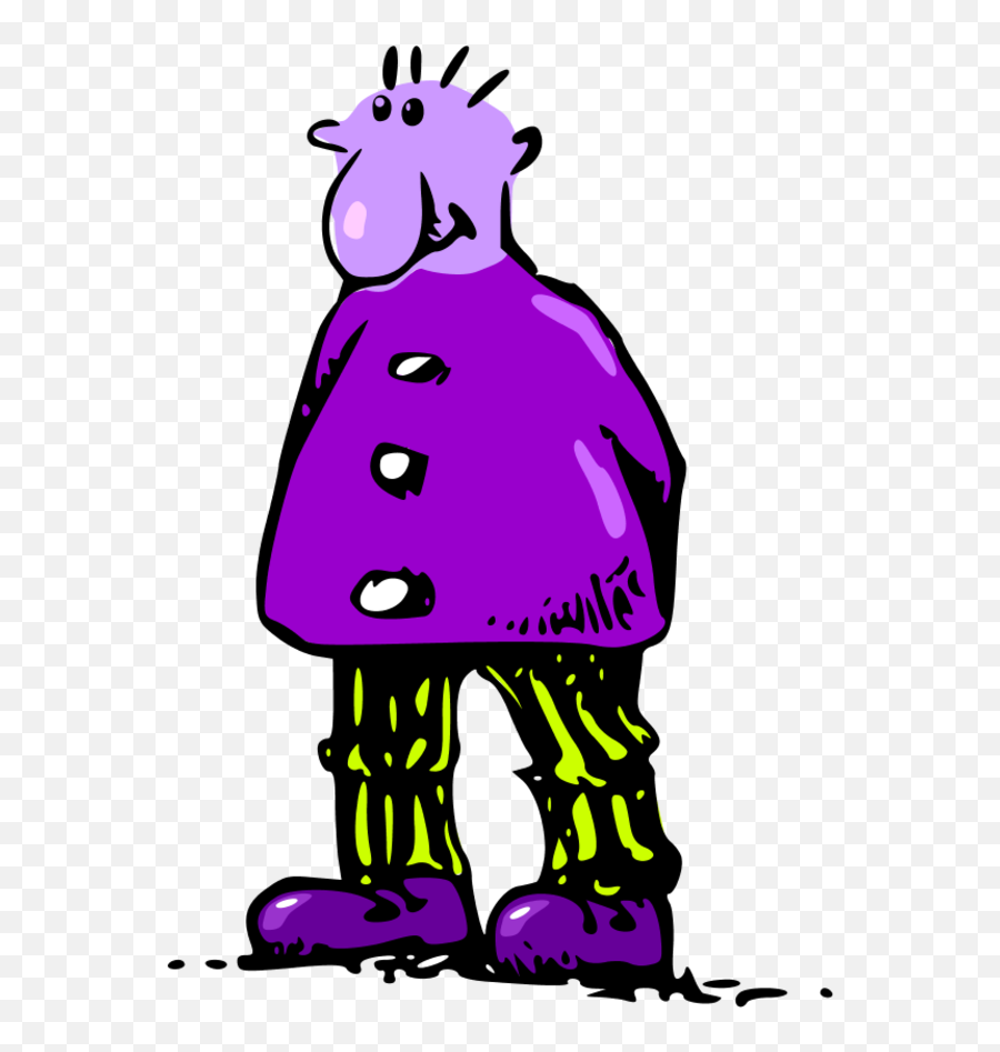 Cartoon Man With Purple Face And Big Nose Free Image Download Emoji,Purple Guy Emoji Art